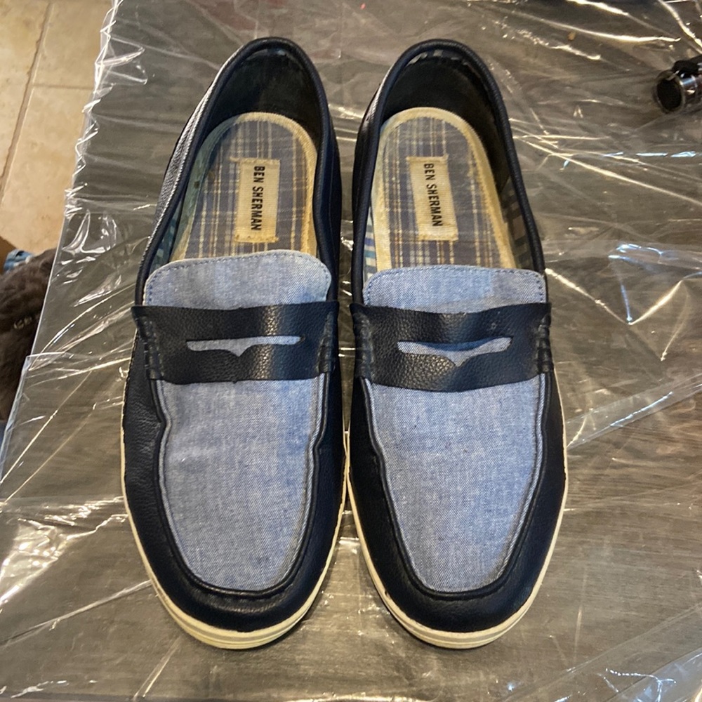 Mens ben Sherman slip ons